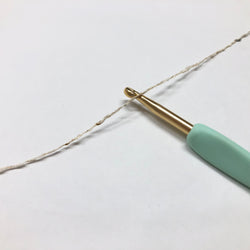 もったいない糸:1092/ラメ入り ウールシルクネップ　約310g(約1953m）