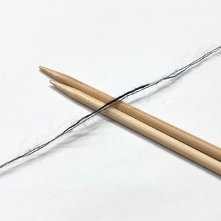 もったいない糸:1028　   キッドモヘア55%ｘアクリルスラブ絣 　約210g(1554m）