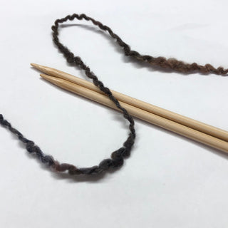 もったいない糸:1047　  ウールスラブ絣 　約200g(280m）
