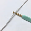 もったいない糸:1097/チャイニーズラクーン混　極太リリヤン　約250g(約400m）