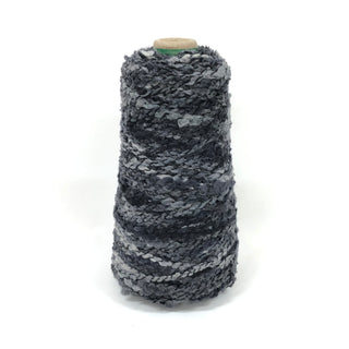もったいない糸:1048　  ウールスラブ絣 　約200g(280m）
