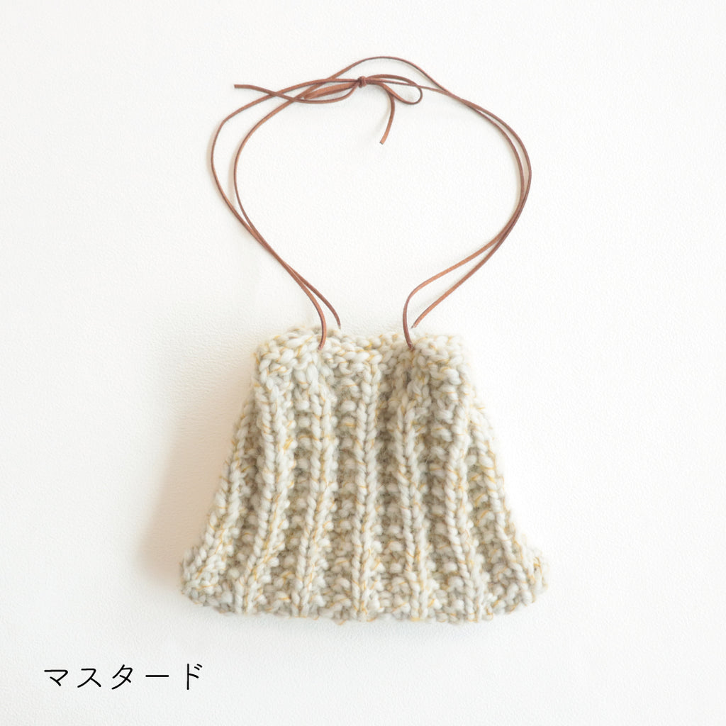 sawada itto：サワダイット-tot-ニットポシェット