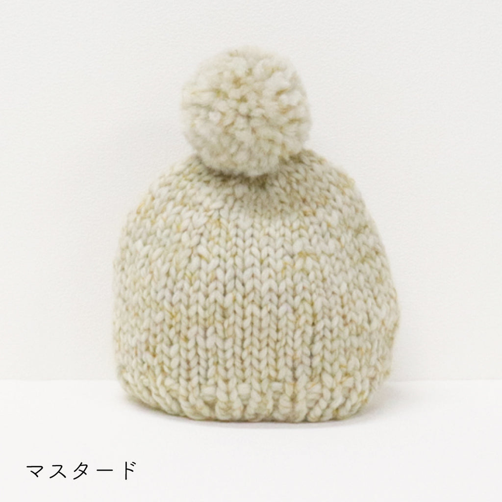 sawada itto：サワダイット-tot-ポンポンニット帽キット