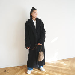 sawada itto：サワダイット-big Rovie-ニットポシェット