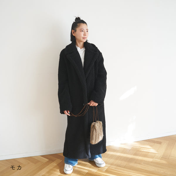 sawada itto：サワダイット-big Rovie-ニットポシェット