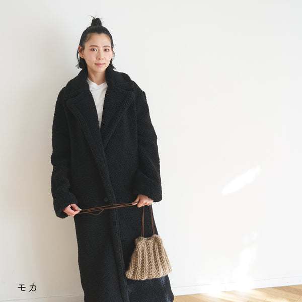 sawada itto：サワダイット-big Rovie-ニットポシェット