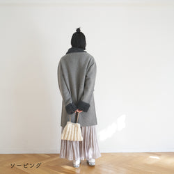 sawada itto：サワダイット-big Rovie-ニットポシェット