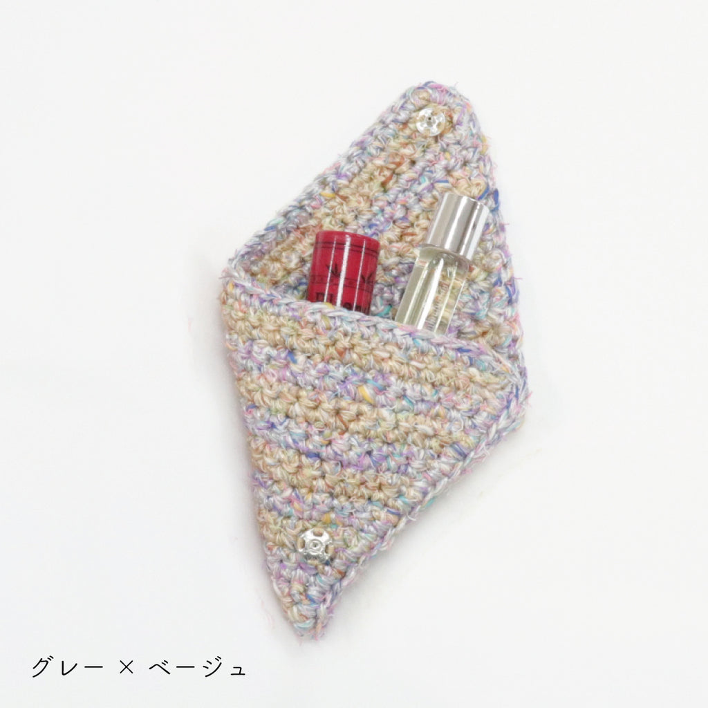 sawada itto：サワダイット-RuF-三角マトリョーシカポーチ