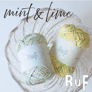 2/20発売　RuF新色ミント＆ライム