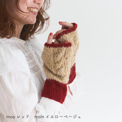 sawada itto：サワダイット-moo×moln-ハンドウォーマー
