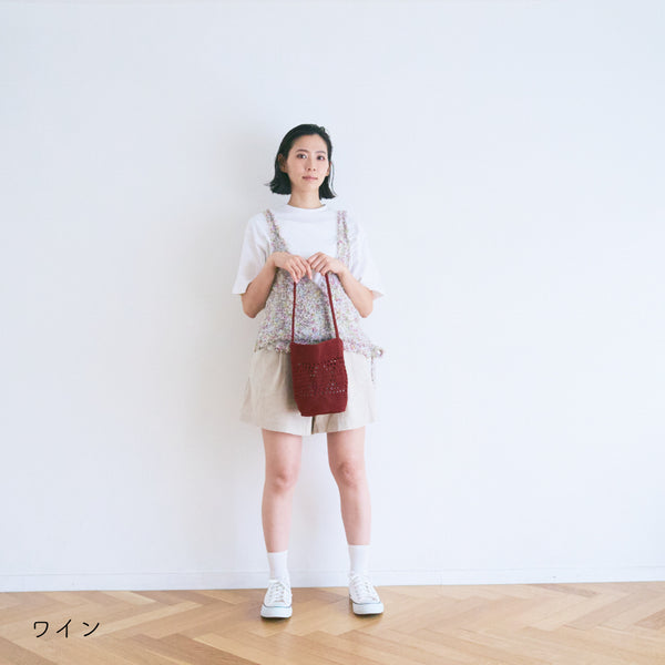 sawada itto：サワダイット-puny eco-ダイヤ柄バッグキット