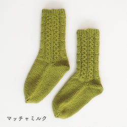 sawada itto：サワダイット-デジタル編み図2211tk-3-模様編みソックス