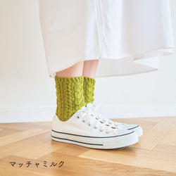 sawada itto：サワダイット-デジタル編み図2211tk-3-模様編みソックス