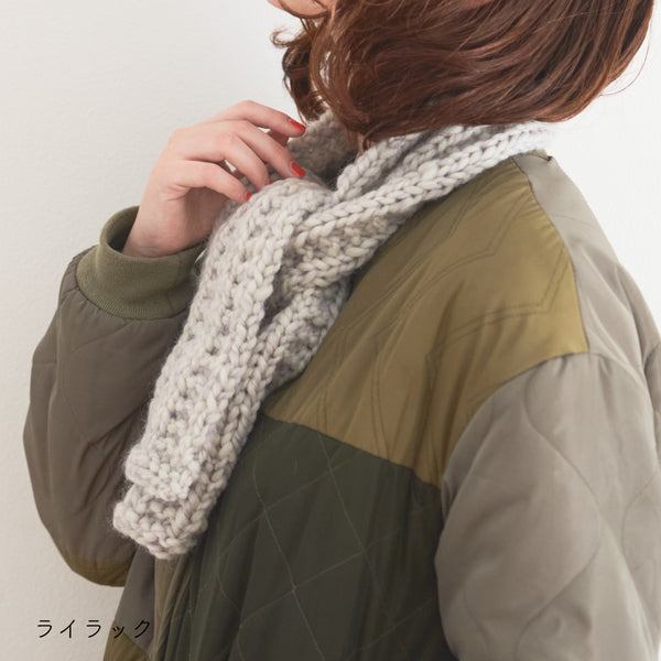 sawada itto：サワダイット-デジタル編み図2211y-2-ショートマフラー