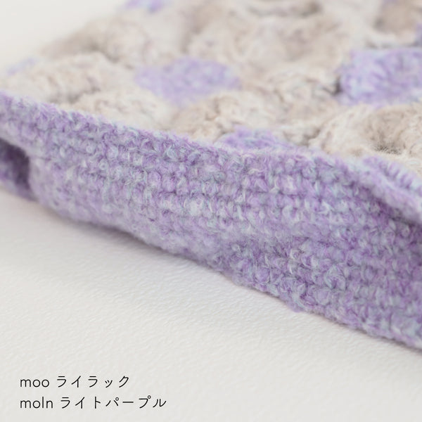 sawada itto：サワダイット-moo×moln-フラワーモチーフバッグ