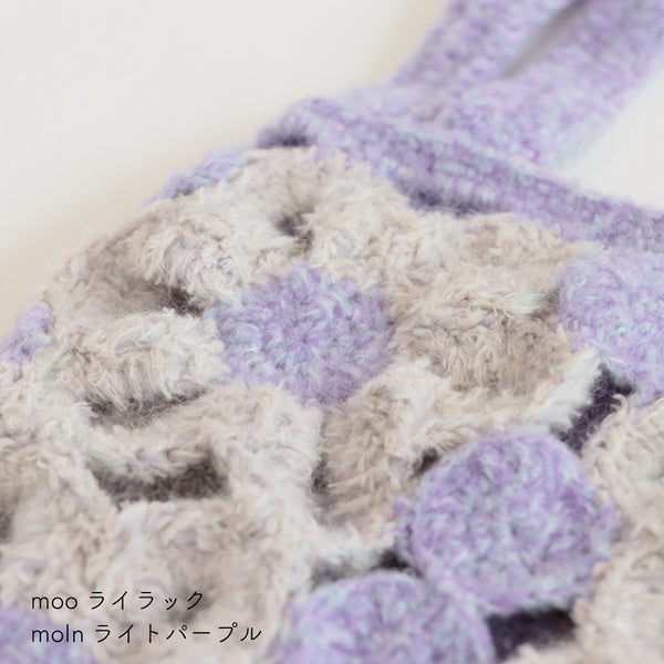 sawada itto：サワダイット-moo×moln-フラワーモチーフバッグ