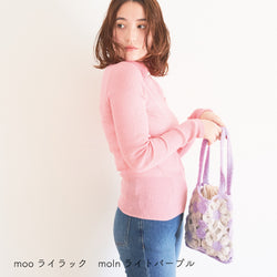 sawada itto：サワダイット-moo×moln-フラワーモチーフバッグ