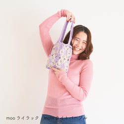 sawada itto：サワダイット-moo×moln-フラワーモチーフバッグ