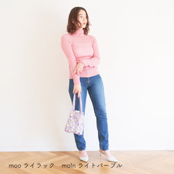 sawada itto：サワダイット-moo×moln-フラワーモチーフバッグ