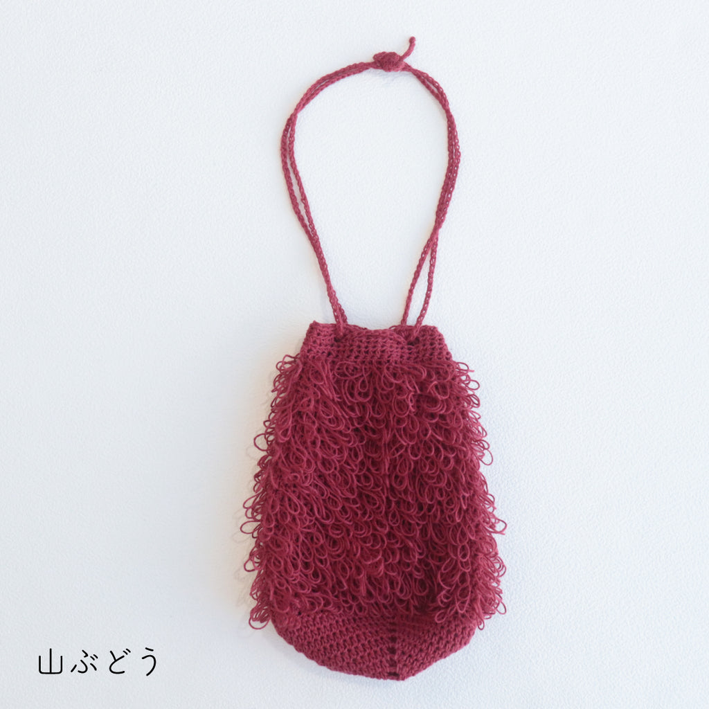 sawada itto：サワダイット-こねり-リング編みミニバッグ