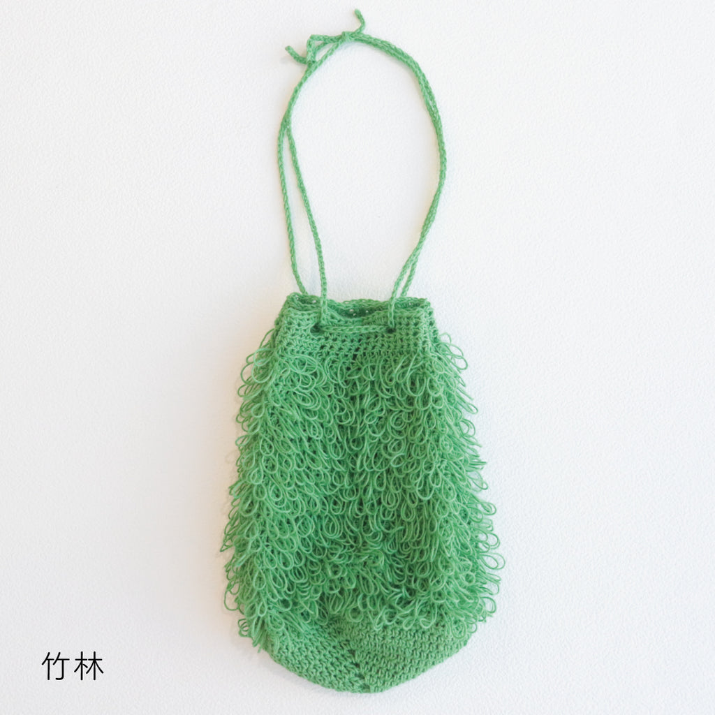 sawada itto：サワダイット-こねり-リング編みミニバッグ