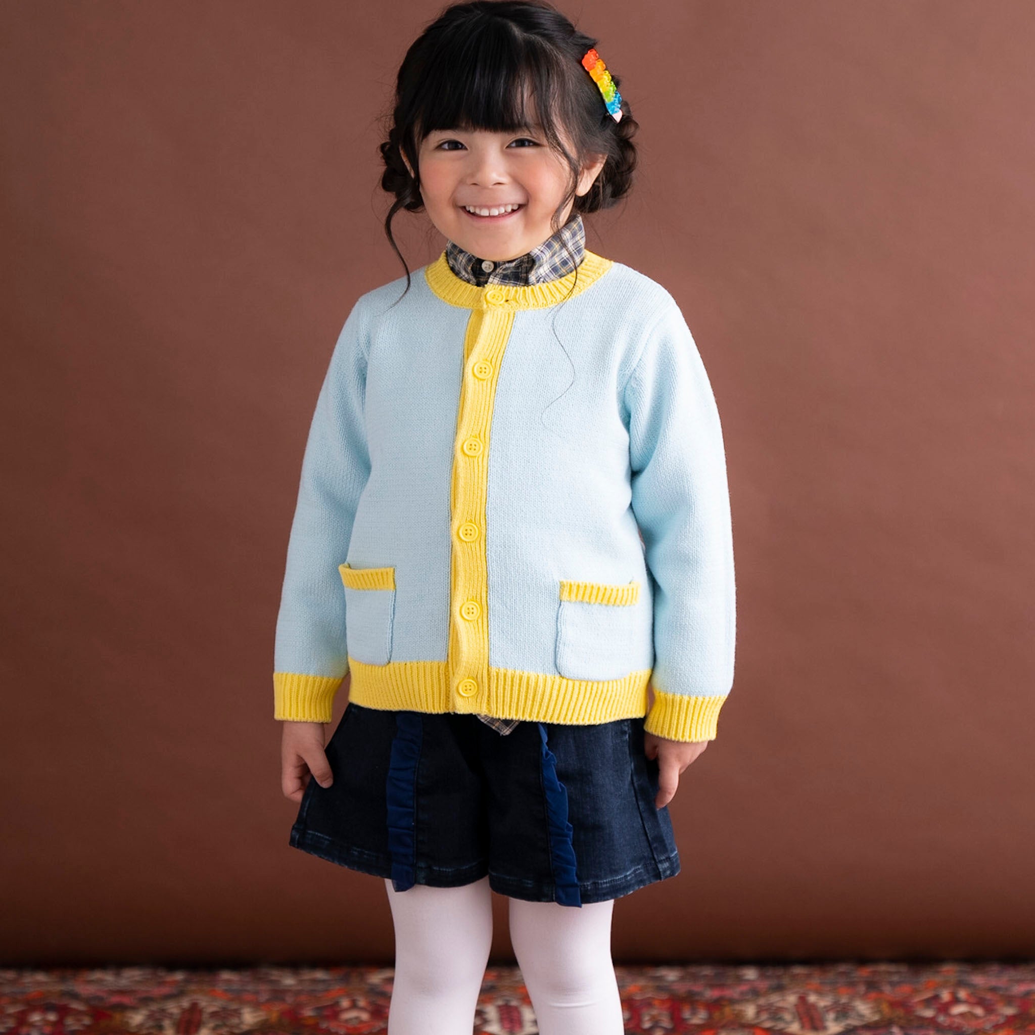 【New Arrival】ami amie : プードルカーディガン/233005