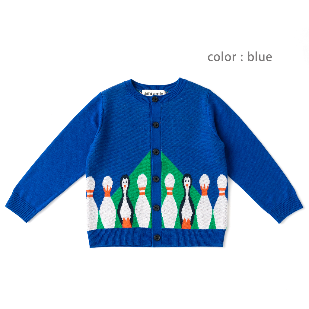【SALE 30%OFF】ami amie : ボウリングカーディガン/233009