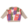 【SALE 30%OFF】ami amie : ねこいっぱいプルオーバー/233016