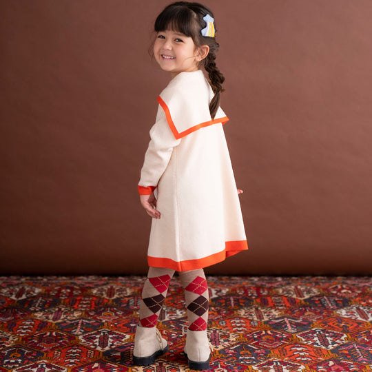 【SALE 30%OFF】ami amie :セーラー衿Aラインワンピース/233022