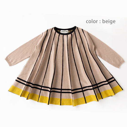 【SALE 30%OFF】ami amie : Aラインワンピース/233024