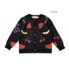 【SALE 30%OFF】ami amie : フルーツいっぱいカーディガン/241006