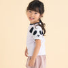 【SALE 30%OFF】ami amie : パンダニット袖Tシャツ/241017
