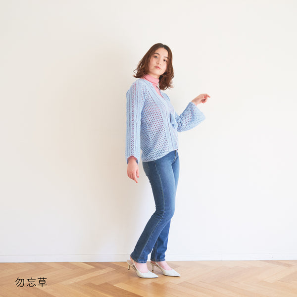 sawada itto：サワダイット-こねり-クロッシェトップス