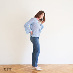 sawada itto：サワダイット-こねり-クロッシェトップス