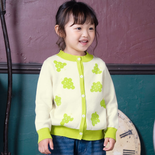 【SALE 30%OFF】ami amie : ぶどうカーディガン/243006