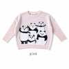 【SALE 30%OFF / キッズ&ママサイズ】ami amie : パンダ五人衆プルオーバー/243016