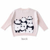【SALE 30%OFF / キッズ&ママサイズ】ami amie : パンダ五人衆プルオーバー/243016