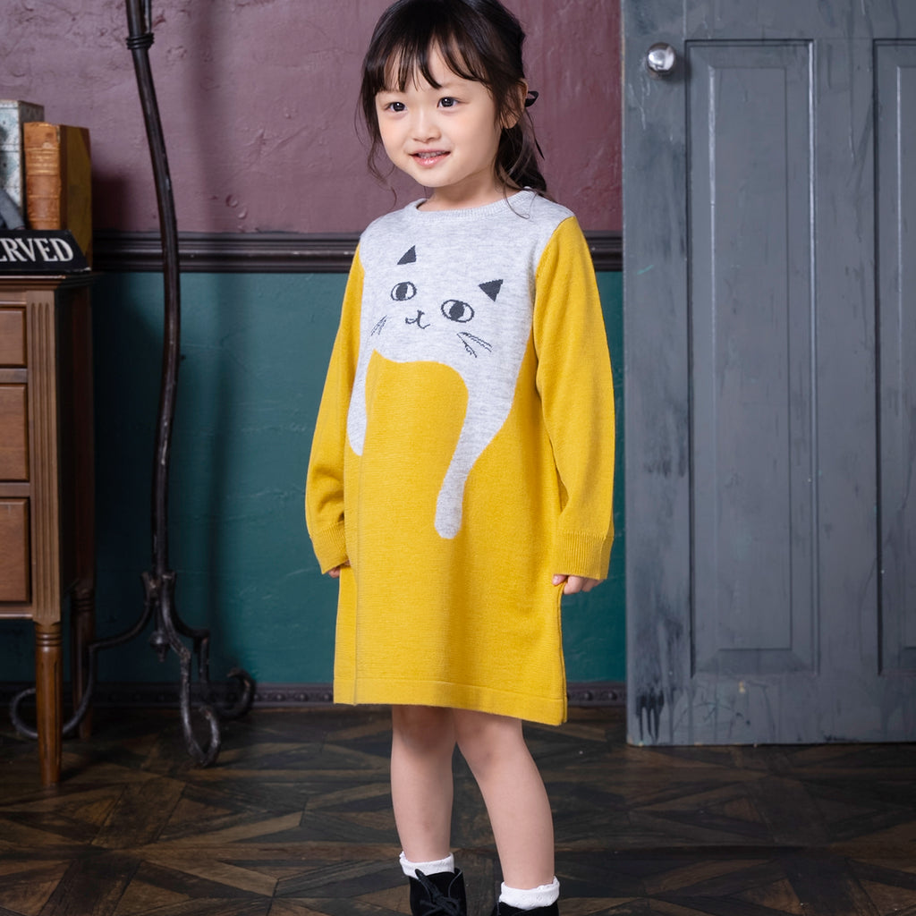 【SALE 30%OFF】ami amie : ねこワンピース/243019