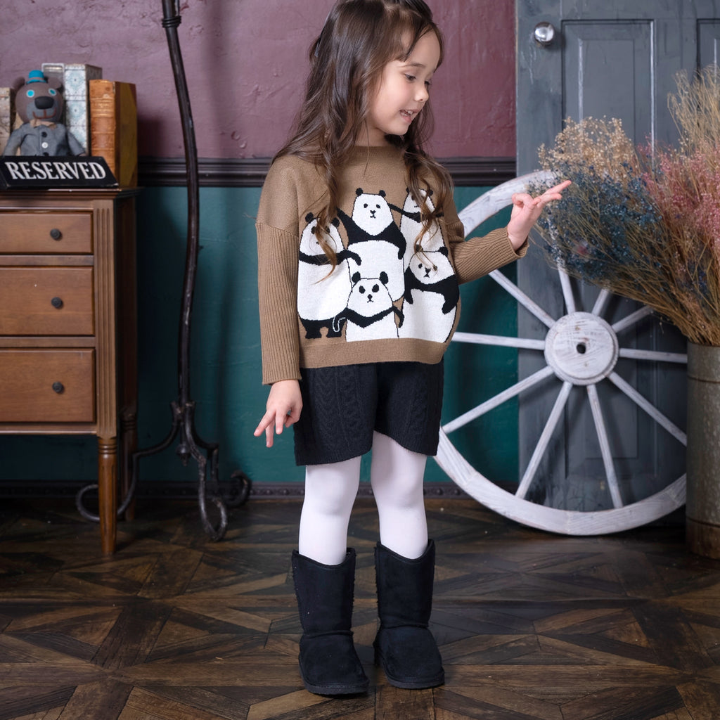 【SALE 30%OFF】ami amie : ニットショートパンツ/243023