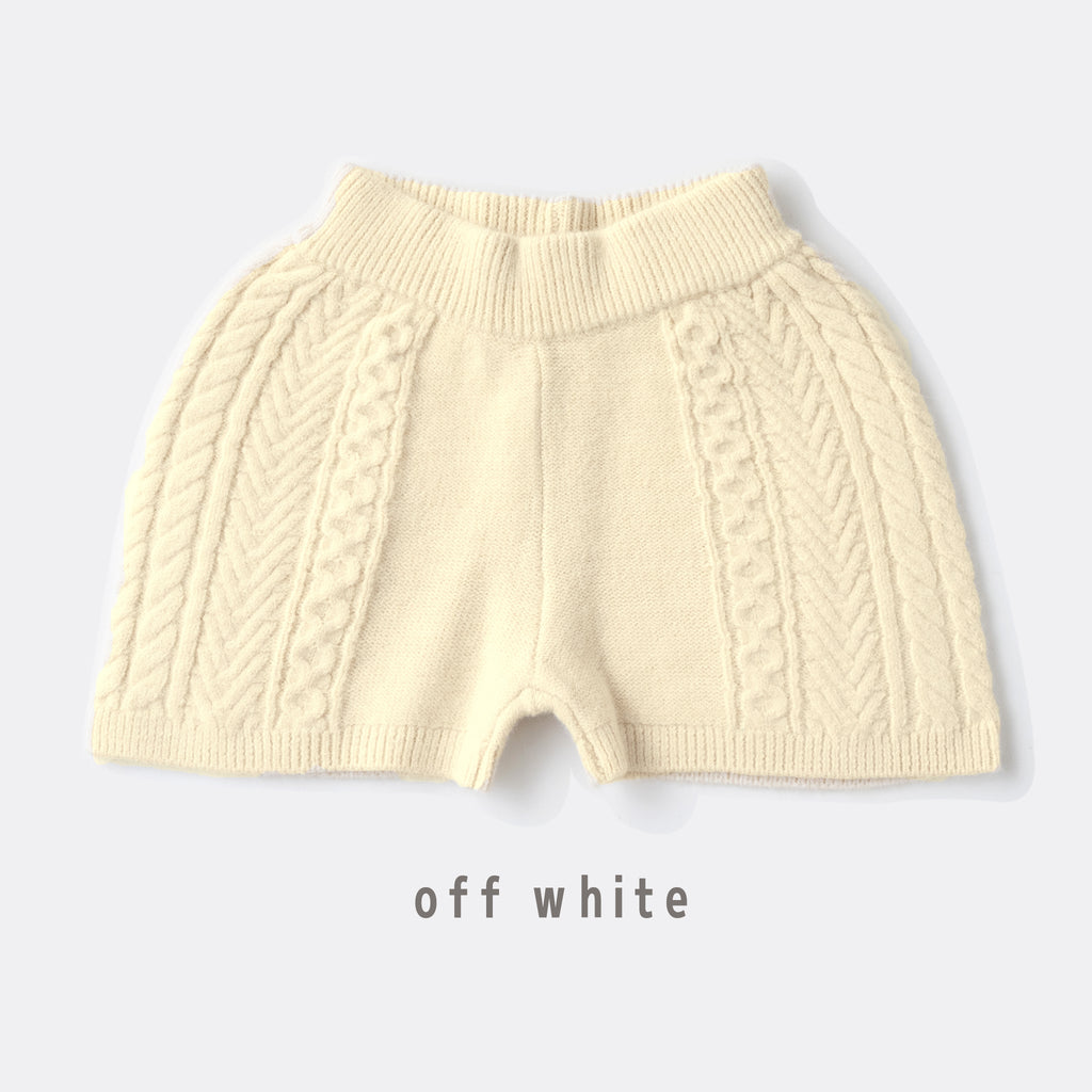 【SALE 30%OFF】ami amie : ニットショートパンツ/243023