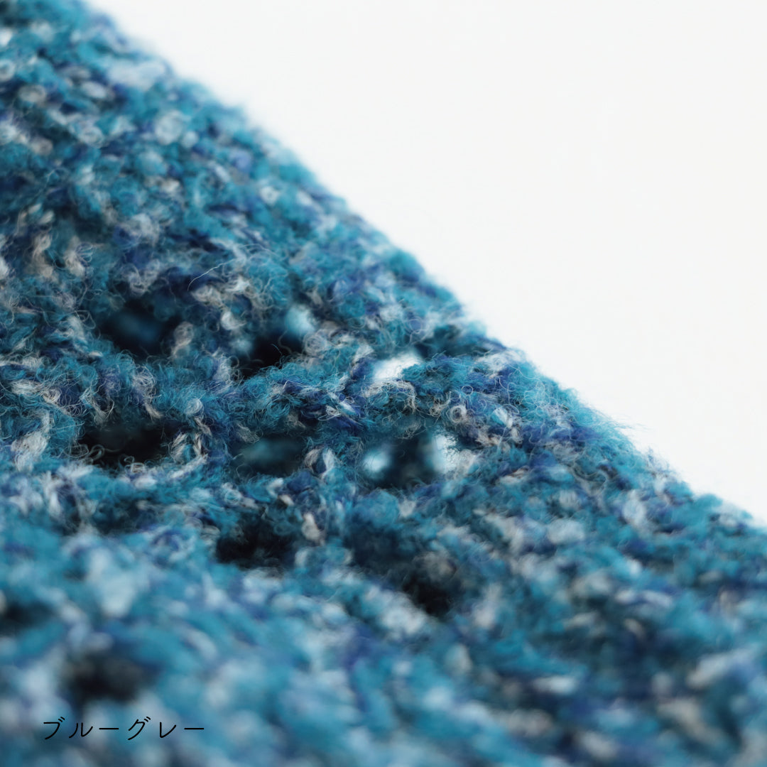 sawada itto：サワダイット-moo-お花模様の透かし編みベスト