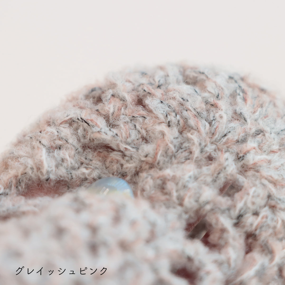 sawada itto：サワダイット-moo-お花模様の透かし編みベスト