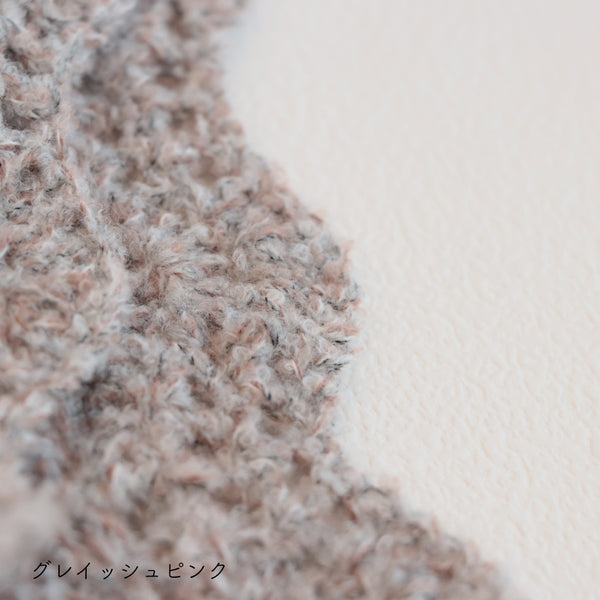 sawada itto：サワダイット-moo-お花模様の透かし編みベスト