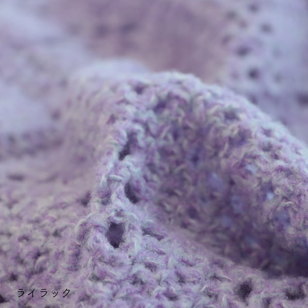 sawada itto：サワダイット-moo-お花模様の透かし編みベスト