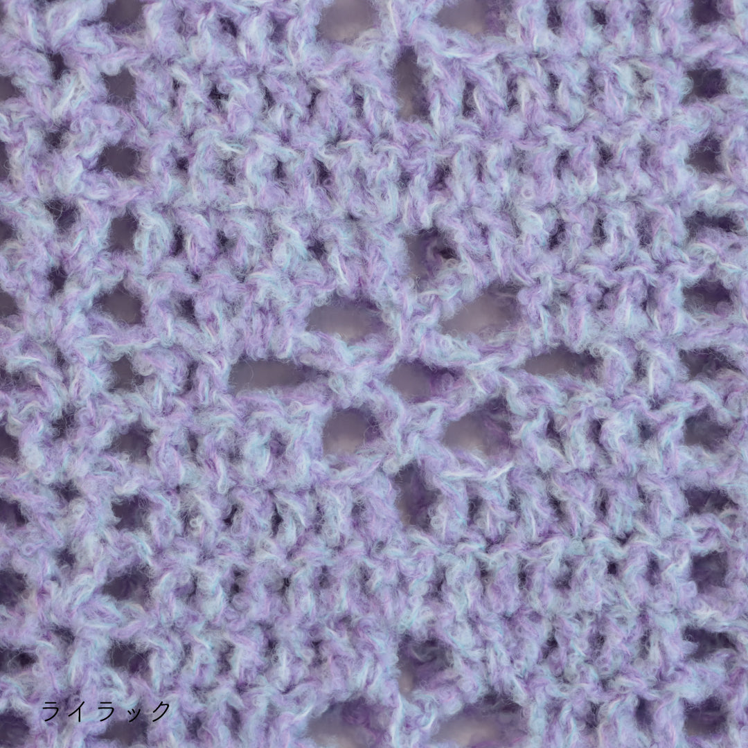 sawada itto：サワダイット-moo-お花模様の透かし編みベスト