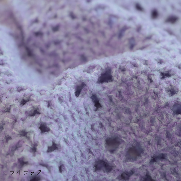 sawada itto：サワダイット-moo-お花模様の透かし編みベスト