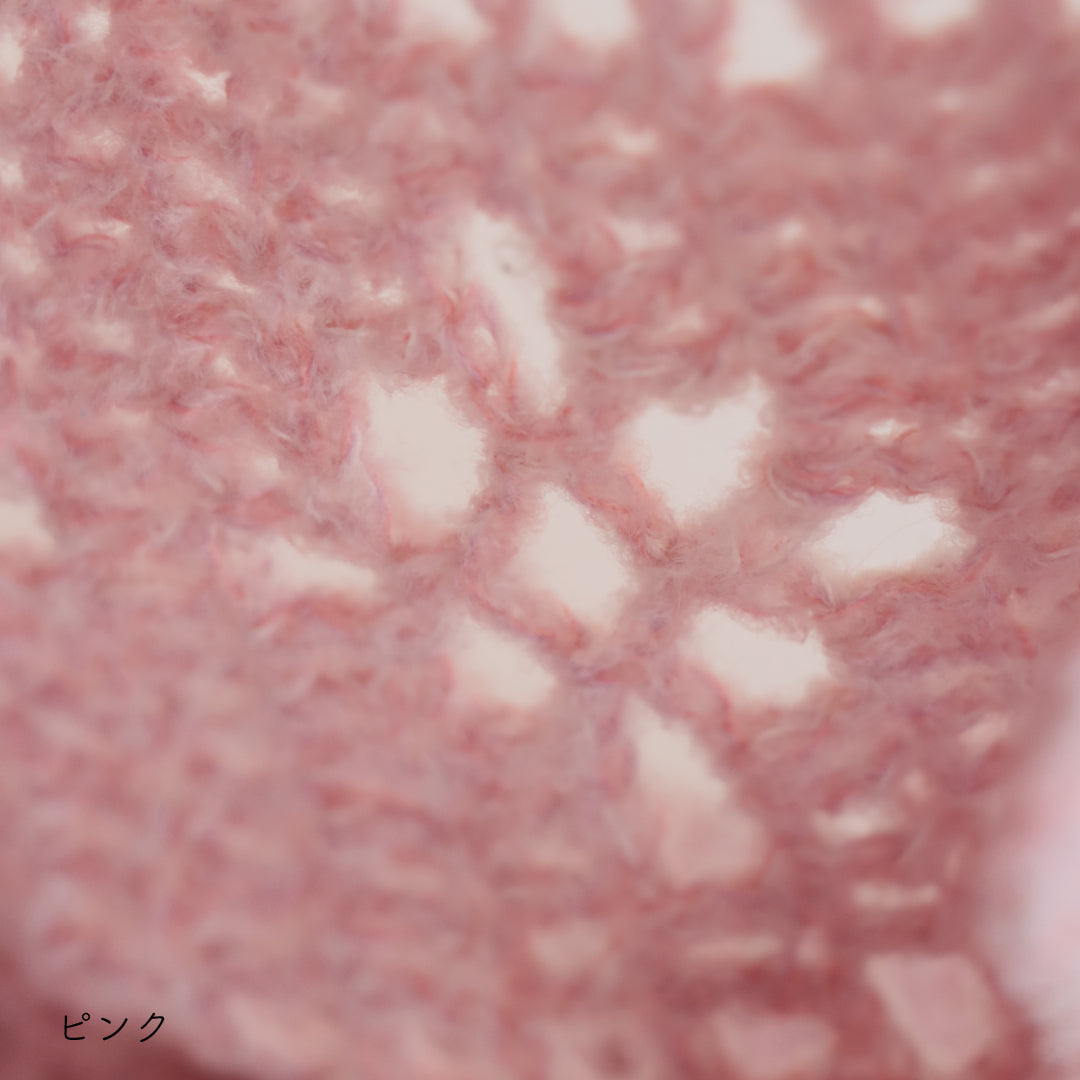 sawada itto：サワダイット-moo-お花模様の透かし編みベスト