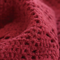 sawada itto：サワダイット-moo-お花模様の透かし編みベスト