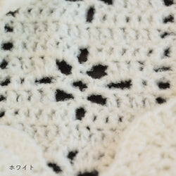 sawada itto：サワダイット-moo-お花模様の透かし編みベスト