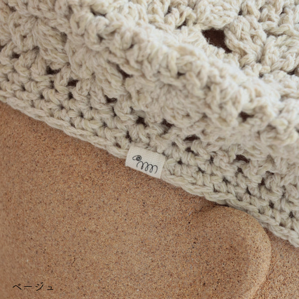sawada itto：サワダイット-RAPORI-かぎ針編みベレー帽